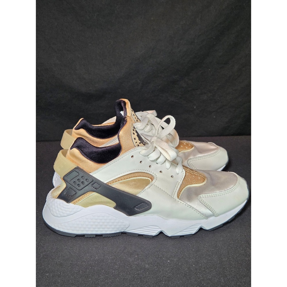 Nike Air Huarache International White Gold Black Men's Shoes Size 7.5 - Picture 7 of 10